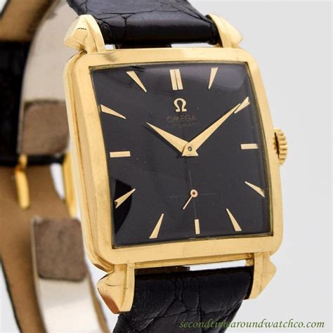 omega square gold watch|omega watches canada online.